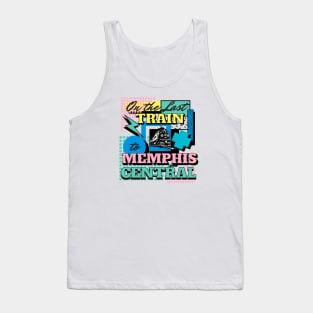 On the Last Train to Memphis Central Tank Top